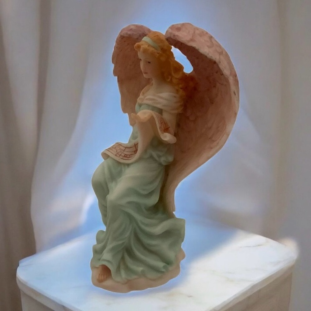 Roman Seraphim Classic Angel Figurine Laurice ‘Wisdom’s Child’ 1994 Retired Rare - Picture 8 of 10